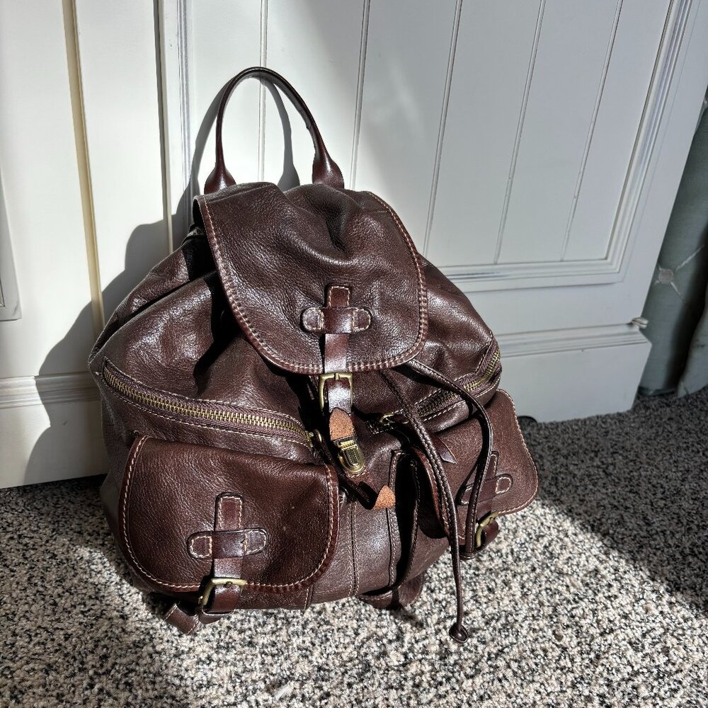 Sundance Tinley leather backpack